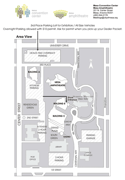 Area View Map