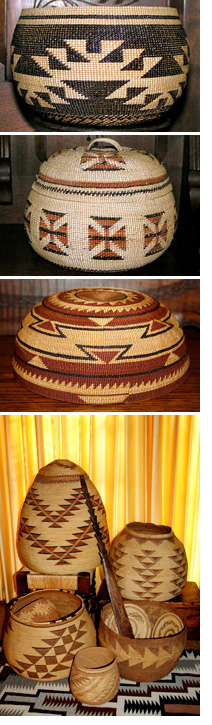 Group of baskets