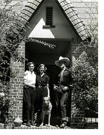 Buck Jones and Family