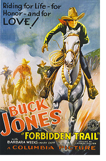 Buck Jones Theater Poster