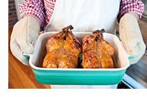 Delicious Roasted Pekin Ducks