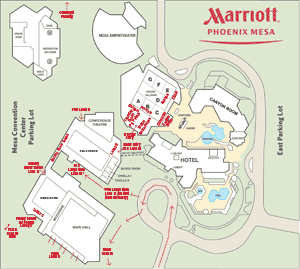 Show and Auction Venue Map