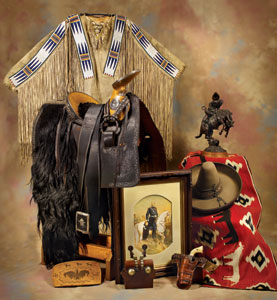 collage photo of auction items