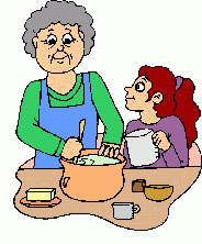 Cartoon of Holiday Baking